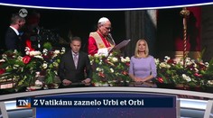 Z Vatikánu zaznelo Urbi et Orbi