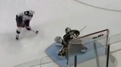 Slovák Hrivík napodobnil Demitru. V nájazde brankára "preloboval"