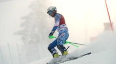 Nahnevaný Žampa nedokončil slalom