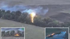 VIDEO: Teplota až 2500 °C, hasenie nepomáha. Ukrajinci použili proti Rusom „dračí oheň“