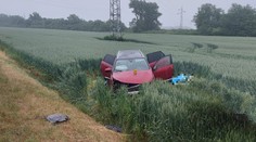 FOTO: Tragická nehoda neďaleko Humenného: Vodič narazil do betónového mostíka
