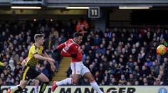 ManUtd zvíťazil vo Watforde 2:1 vlastným gólom z 91. minúty