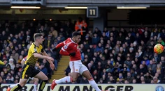 ManUtd zvíťazil vo Watforde 2:1 vlastným gólom z 91. minúty