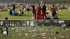 Británia uvoľnila opatrenia a ľudia sa odtrhli z reťaze. Zanechali po sebe takýto „bordel“