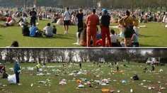 Británia uvoľnila opatrenia a ľudia sa odtrhli z reťaze. Zanechali po sebe takýto „bordel“