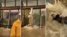 VIDEO: Bolo to ako cunami. Hotel v Hongkongu zaliala počas tajfúnu Ragasa záplavová vlna