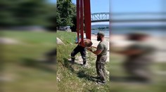 VIDEO: Bombu zo Štúrova zneškodnili