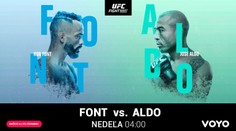 UFC Fight Night na VOYO: Hlavným lákadlom turnaja je súboj bantamovej váhy Font vs Aldo