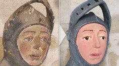 Učiteľ zreštauroval historickú sochu. Je to katastrofa