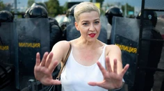 Poprednú predstaviteľku bieloruskej opozície Kalesnikavovú zadržali