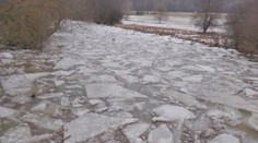 Prírodné divadlo, ale aj veľké riziko. Meteorológovia varujú pred ľadovou povodňou