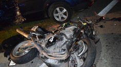 Potajomky zobral motorku z garáže a bez vodičáku a svetiel havaroval. Nehodu neprežil