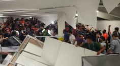 Fanúšikovia Chile chceli vtrhnúť na štadión. Trafili do presscentra. Video