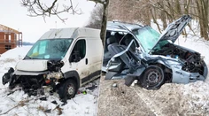 Čelná zrážka dvoch áut na juhu Slovenska. Vodič (†64) zomrel v nemocnici