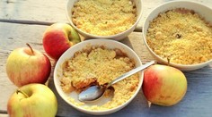 RECEPT NA DNES: Jablkové crumble