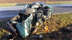 Tragická nehoda! Hrôzostrašná zrážka kamióna s osobným autom