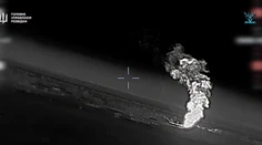 VIDEO: Ukrajinci hlásia tri zničené lietadlá. Na Kryme Rusom podpálili dva antonovy, nad Záporožím zostrelili Su-34