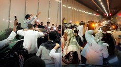 VIDEO: Svadobčania upchali hlavný ťah do Londýna po tom, ako začali oslavovať už v tuneli