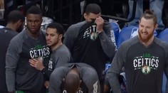 VIDEO: Hráč Bostonu Celtics si po efektnom smeči takmer zlomil väzy