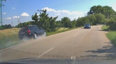 VIDEO: Vodiči zažili pri Trnave chvíle hrôzy. Rútilo sa na nich auto v protismere