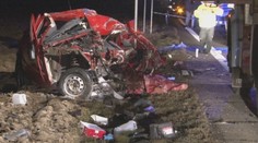 Po zrážke s kamiónom pri Svidníku ostala z auta len kopa šrotu, mladý vodič neprežil