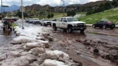 Extrémne počasie v Amerike. Vyzeralo to ako po snežení