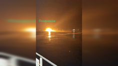 VIDEO: Ďalšia rana pre ruskú Čiernomorskú flotilu. Ukrajina hlási zničenie lode Sergej Kotov