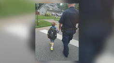 Dojímavé gesto pre 6-ročného chlapca, ktorému zabili otca policajta