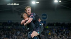 Manchester City sa po hladkom triumfe posunul na druhú priečku. Na vedúci Arsenal stráca bod