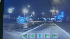 VIDEO: V Trnave naháňali opitého šoféra z Ukrajiny. Vyletel z vedľajšej cesty priamo pred policajtov