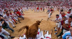 Pri piatom behu v Pamplone sa zranilo deväť ľudí