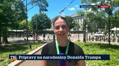 Prápravy na narodeniny Donalda Trumpa