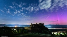 FOTO: Fotografa oblohy čakalo ráno príjemné prekvapenie. Nad Beckovom zachytil hneď dva nebeské úkazy naraz