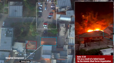 VIDEO: Izrael zverejnil zábery, ktoré majú dokazovať, že nestojí za útokom na nemocnicu