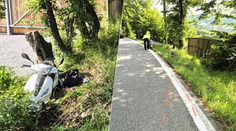 Motocyklista (†47) pri Banskej Štiavnici zrejme nezvládol riadenie: Utrpel zranenia nezlučiteľné so životom