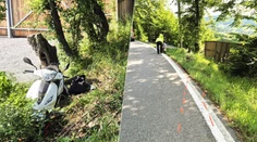Motocyklista (†47) pri Banskej Štiavnici zrejme nezvládol riadenie: Utrpel zranenia nezlučiteľné so životom