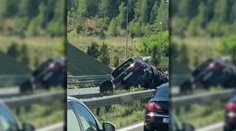 Ťažkú nehodu v Chorvátsku, pri ktorej zahynul Slovák, zaznamenali kamery