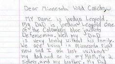 Dcéra hokejistu poslala dojímavý list vedeniu Minnesoty. Zafungoval