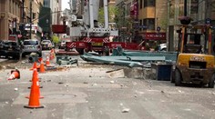 Takmer fatálna nehoda žeriavu na Manhattane