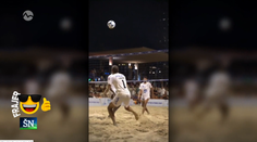 Frajer na záver: V Izraeli sa predviedli hráči footvolleya nádhernými výmenami