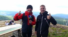 Moderátor sa z neho stal už v mladom veku. Ján Tribula vzal na túru nášho kolegu Dominika Matulaja