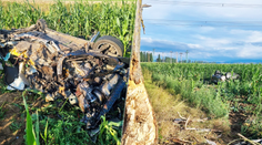 Tragické ráno v Leviciach: Mladý muž (†24) narazil do stromu, auto zostalo úplne zdemolované