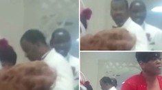 Mužovi prekazila svadbu milenka. Dramatický moment zachytili na video