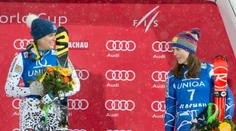 Prvýkrát na pódiu dve Slovenky, prvá Zuzulová a tretia Vlhová
