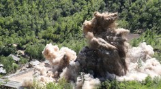 Pozrite sa, ako vyzerala likvidácia severokórejského jadrového testovacieho strediska