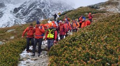 V Západných Tatrách spadol muž približne 300 metrov. Utrpel polytraumu