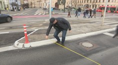 Polícia potvrdila, že na Vajanského nábreží sú priúzke pruhy. Magistrát sľubuje nápravu