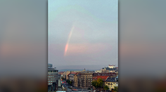 Nad Bratislavou sa ráno objavil zvláštny úkaz. Mnohí si mohli myslieť, že ide o dúhu
