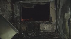 Požiar v 12-poschodovom vežiaku v Ružomberku. Priotrávilo sa aj 13-ročné dievča