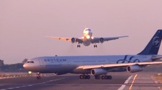 Na letisku v Barcelone sa takmer zrazili lietadlá. Všetko je to na videu